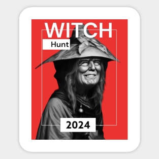 Donald's witch hunt Sticker